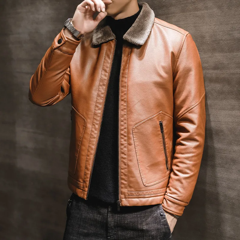 PIERRE CARDIN Leather Jacket Unisex-16
