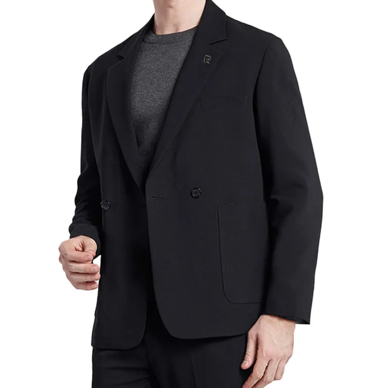 PIERRE CARDIN Business Suit Men's Black-2
