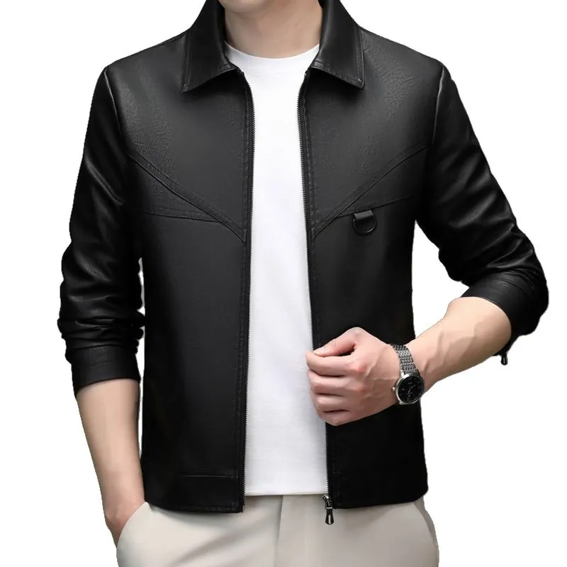 PIERRE CARDIN Apparel/Coat/Leather Jacket Men's-7