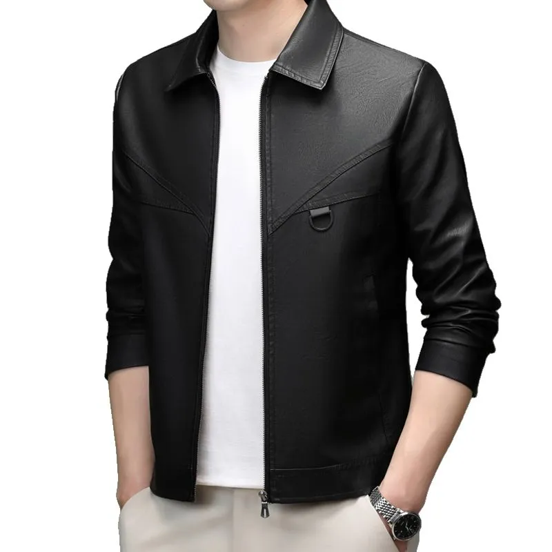 PIERRE CARDIN Apparel/Coat/Leather Jacket Men's-8