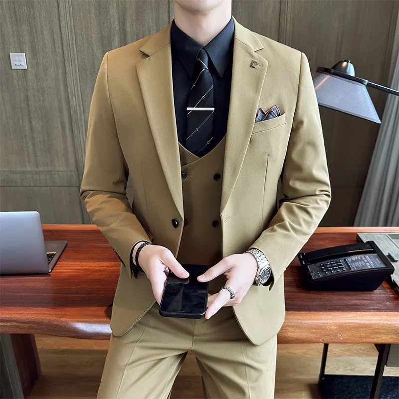 PIERRE CARDIN Business Suit Men's-8