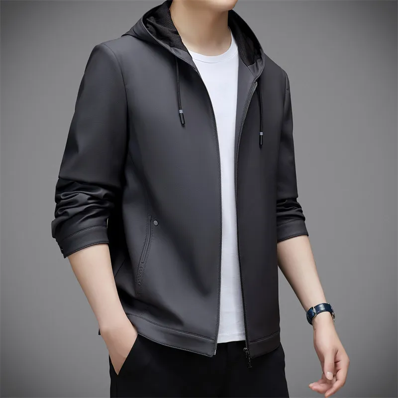 PIERRE CARDIN Leather Jacket Men's-15