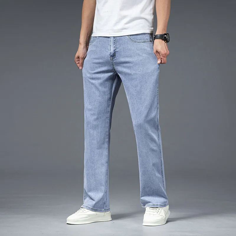 PIERRE CARDIN Jeans Men Light Gray Blue-3