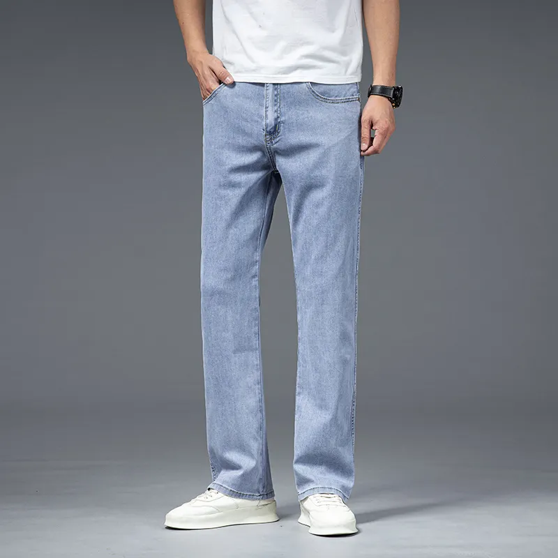 PIERRE CARDIN Jeans Men Light Gray Blue-5