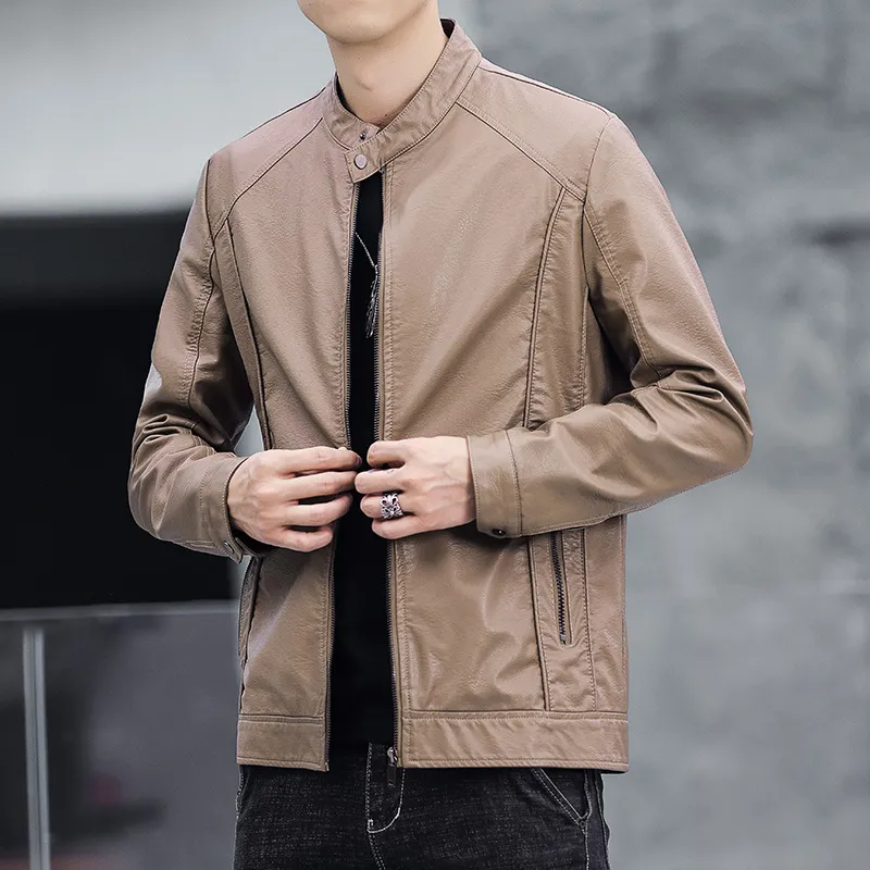 PIERRE CARDIN Leather Jacket Unisex-11