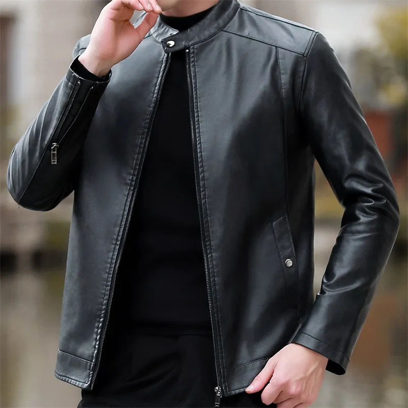 PIERRE CARDIN Leather Jacket Men's-2