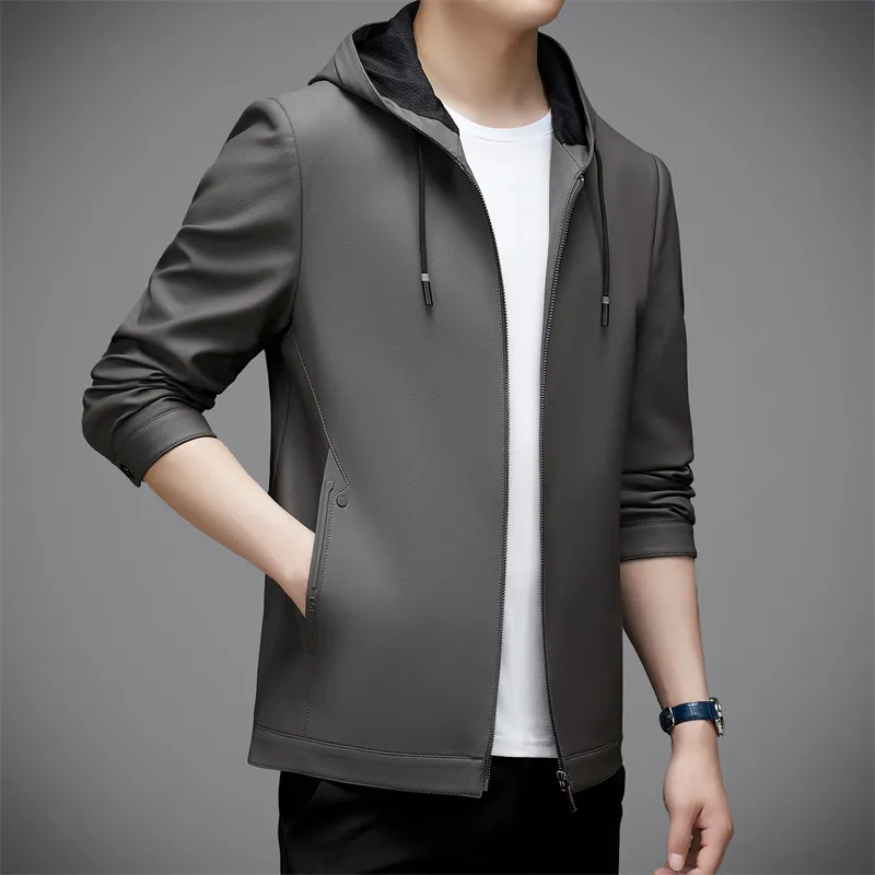 PIERRE CARDIN Leather Jacket Men's-10