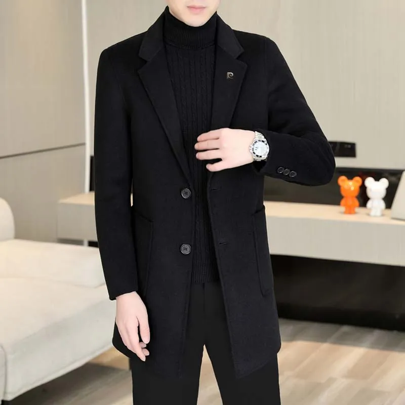 PIERRE CARDIN Woolen Coat Men's-2