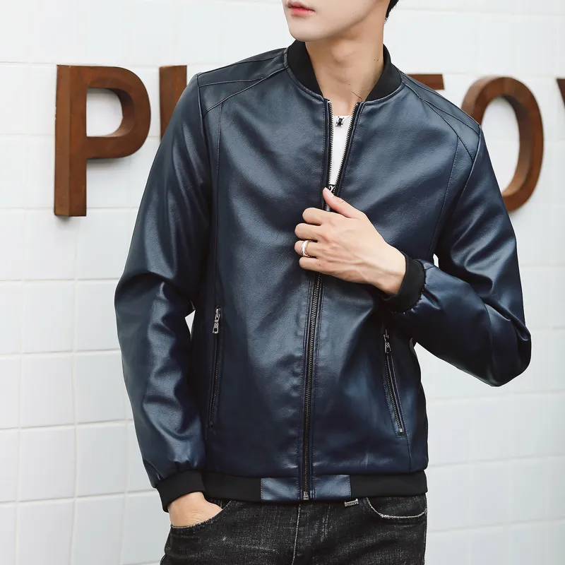 PIERRE CARDIN Leather Jacket Men's-21