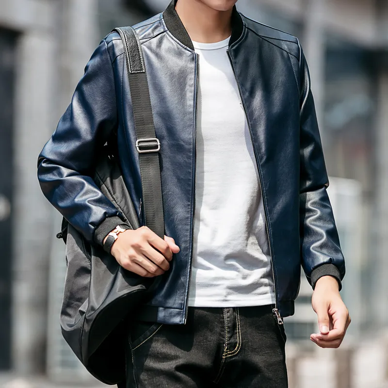 PIERRE CARDIN Leather Jacket Men's-6
