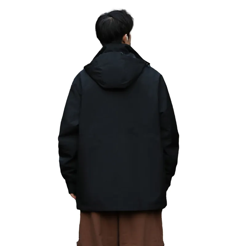 PIERRE CARDIN Jackets Coats Unisex Phantom Black-3