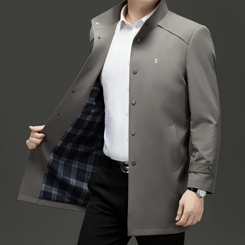 PIERRE CARDIN Trench Coat Men's-8