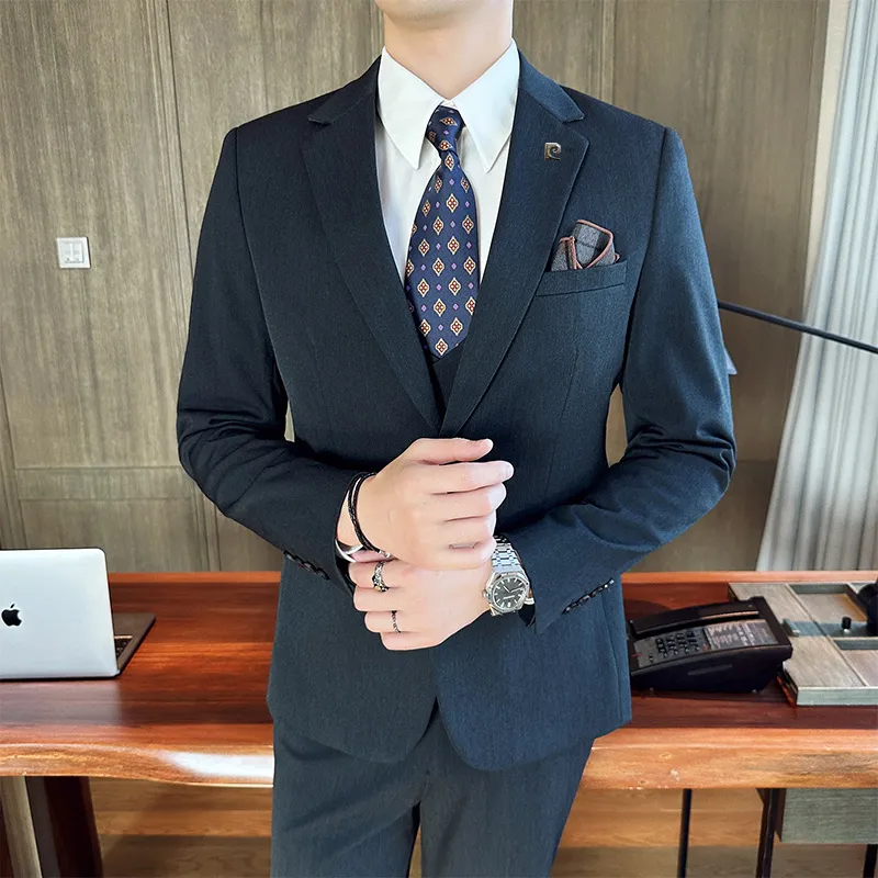 PIERRE CARDIN Business Suit Men's-5