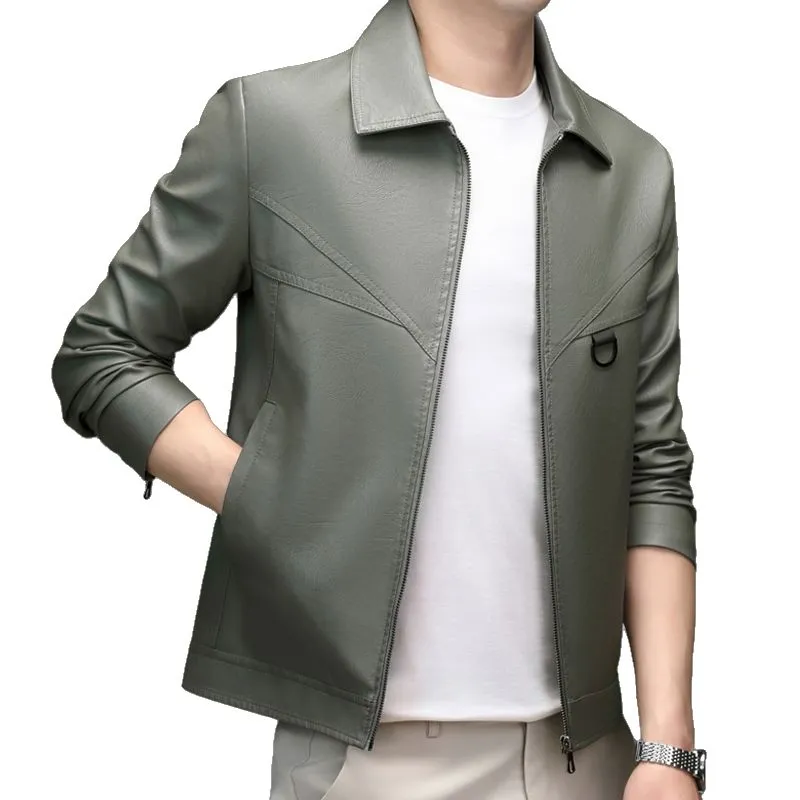 PIERRE CARDIN Apparel/Coat/Leather Jacket Men's-4