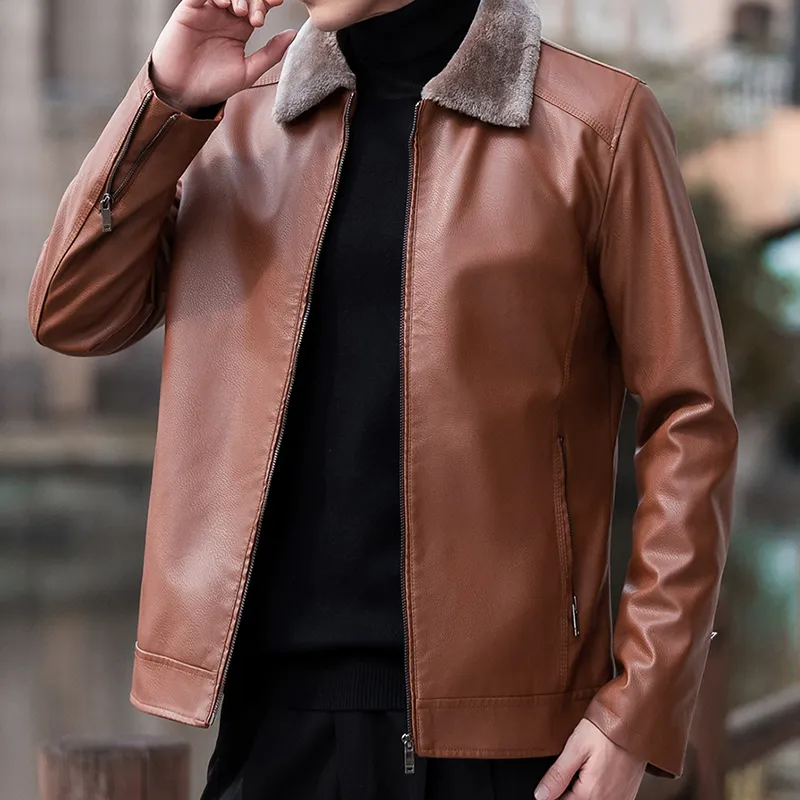 PIERRE CARDIN Leather Jacket Unisex-15