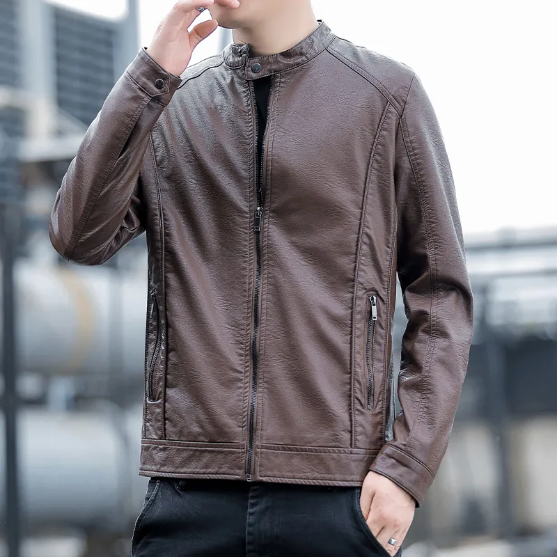 PIERRE CARDIN Leather Jacket Unisex-6