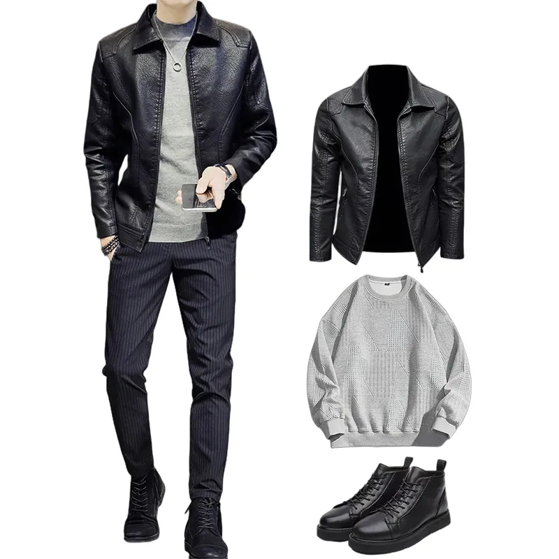 PIERRE CARDIN Jackets Coats Unisex Black-5