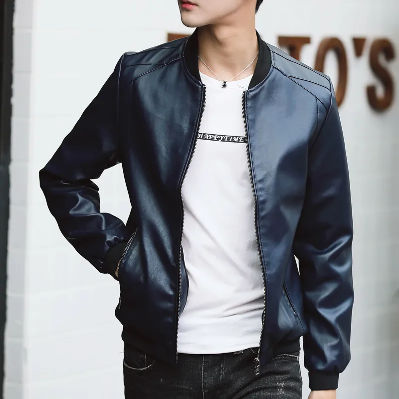 PIERRE CARDIN Leather Jacket Men's-19