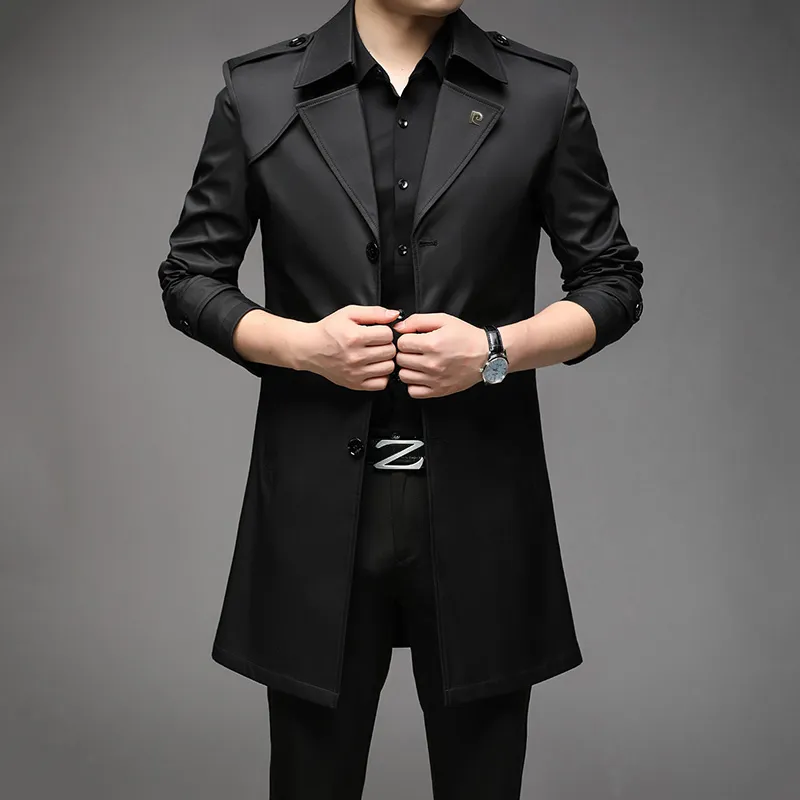 PIERRE CARDIN Trench Coat Men's-7