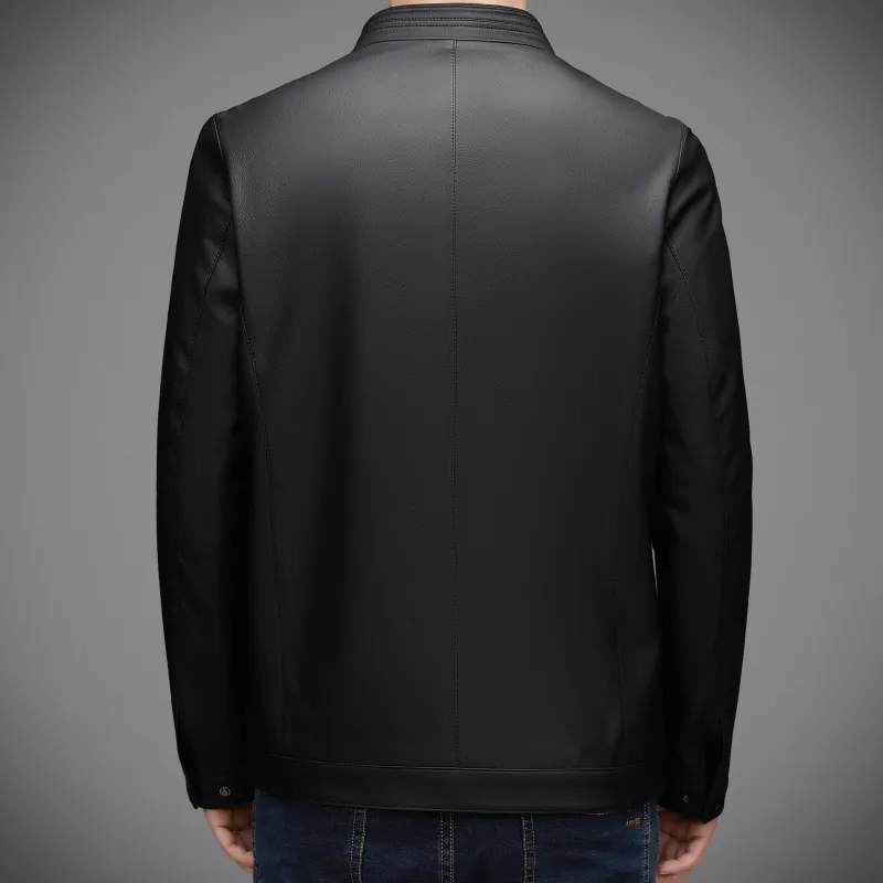 PIERRE CARDIN Leather Jacket Men's-1