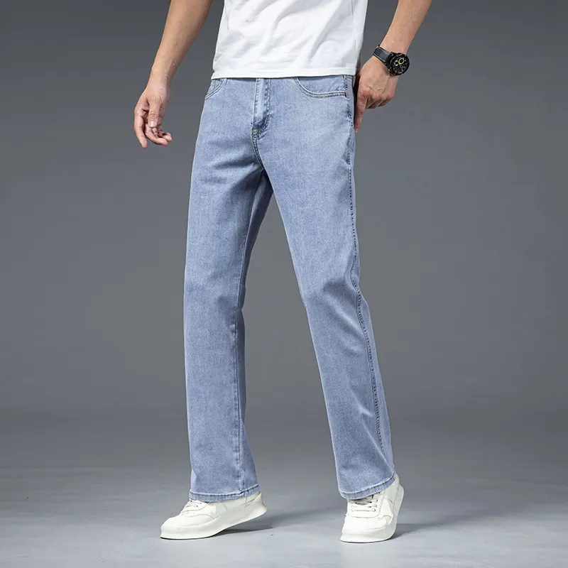 PIERRE CARDIN Jeans Men Light Gray Blue-4