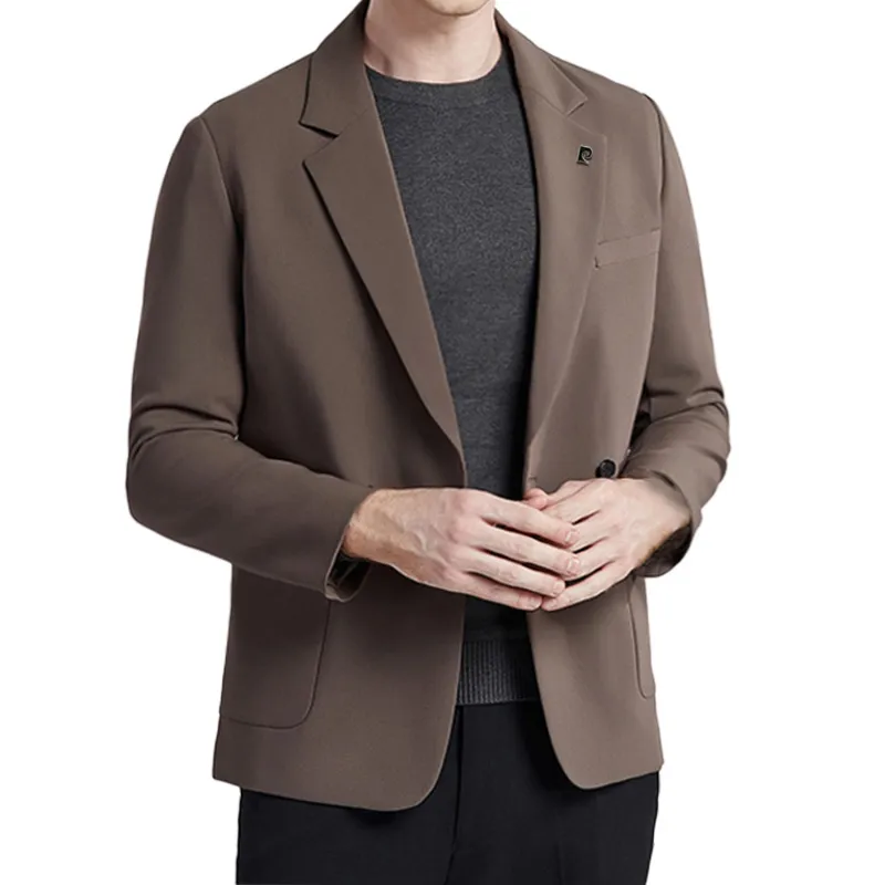 PIERRE CARDIN Business Suit Men's Black-8