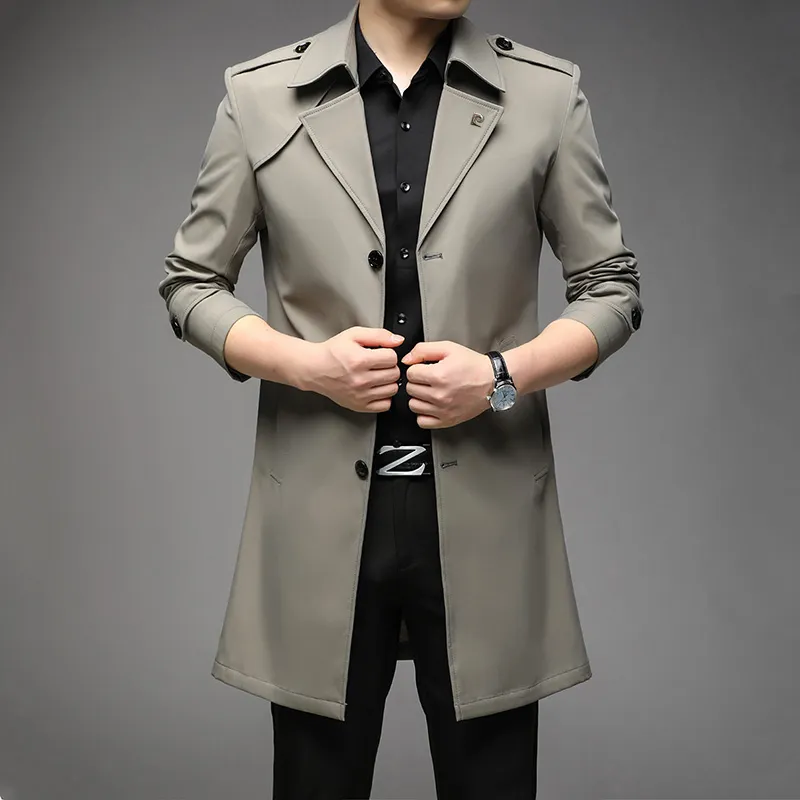 PIERRE CARDIN Trench Coat Men's-13