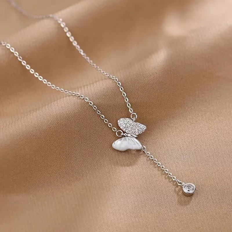 Lockstarfy Mother Of Pearl Necklaces Women's-3
