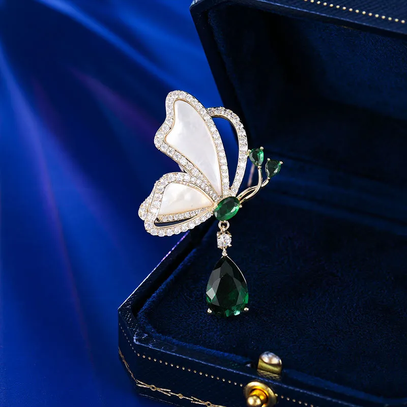 Lockstarfy Mother Of Pearl Brooches Women's-3