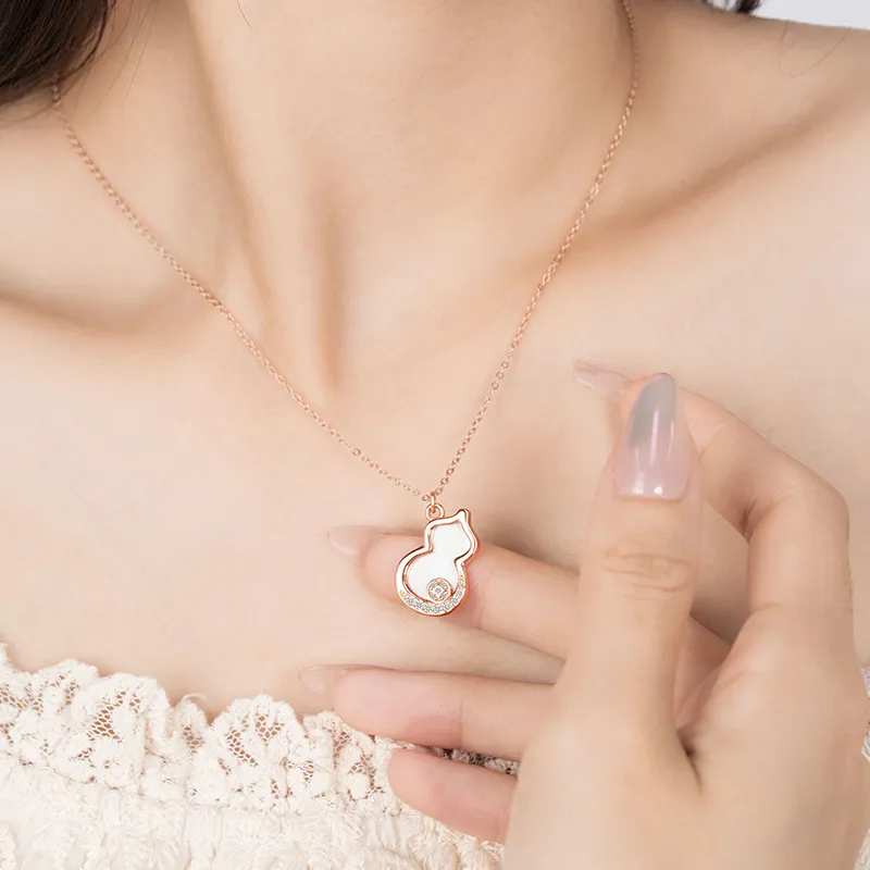Lockstarfy Mother Of Pearl Necklaces Women's-1