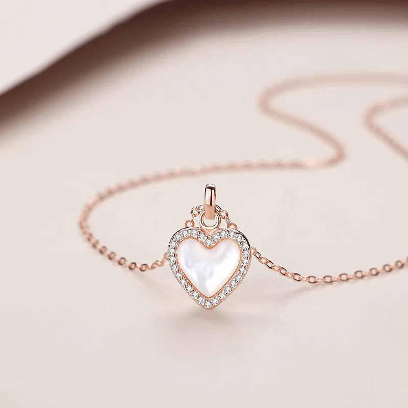 Lockstarfy Mother Of Pearl Necklaces Women's-3