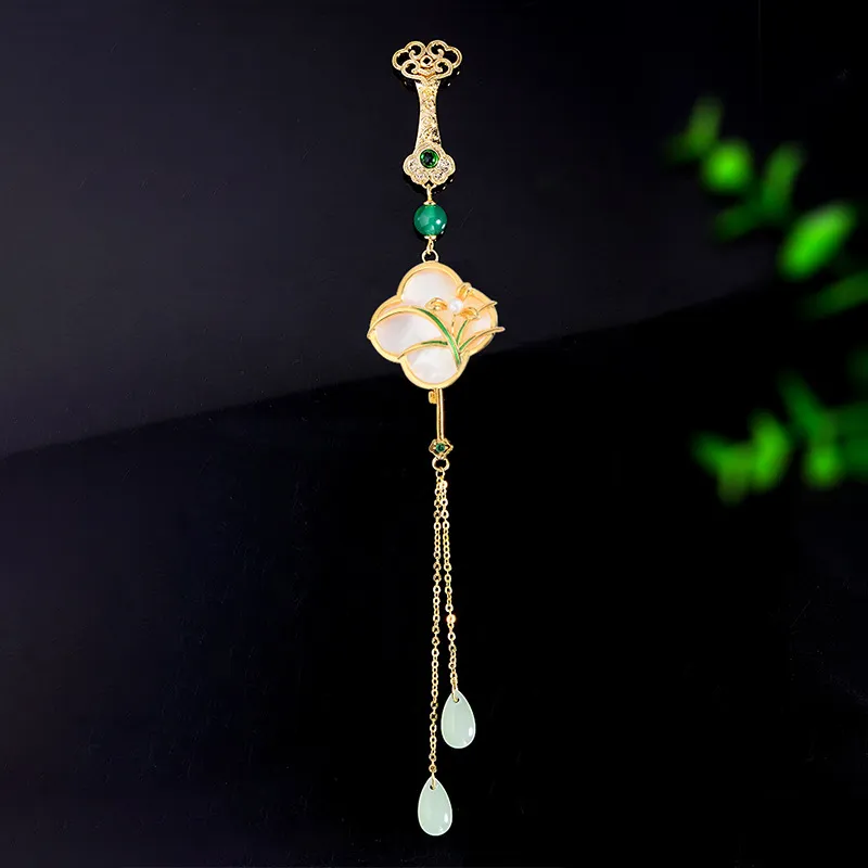 Lockstarfy Mother Of Pearl Brooches Women's-2