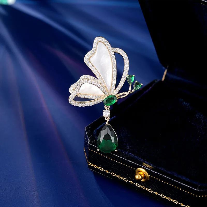 Lockstarfy Mother Of Pearl Brooches Women's-2