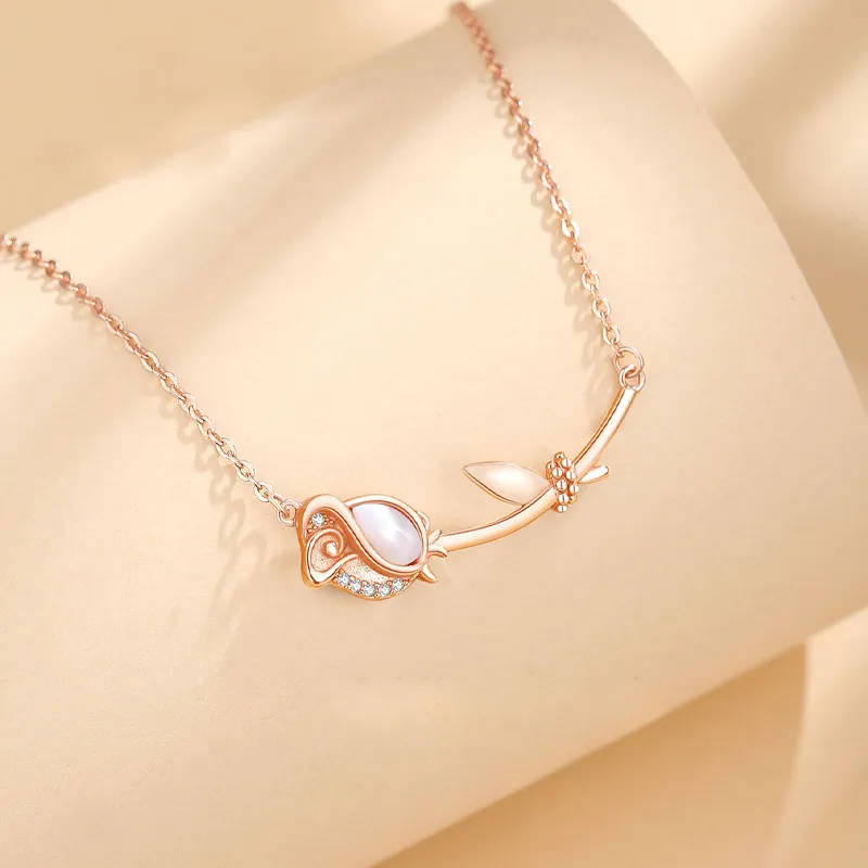 Lockstarfy Mother Of Pearl Necklaces Women's-2