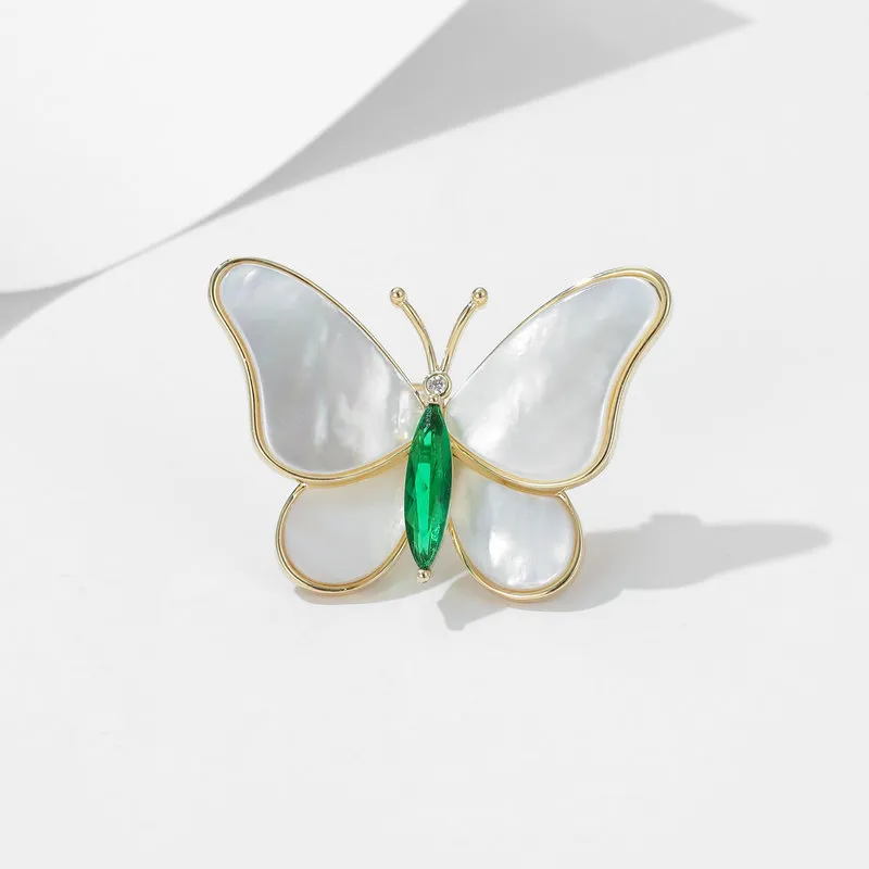 Lockstarfy Mother Of Pearl Brooches Women's-3