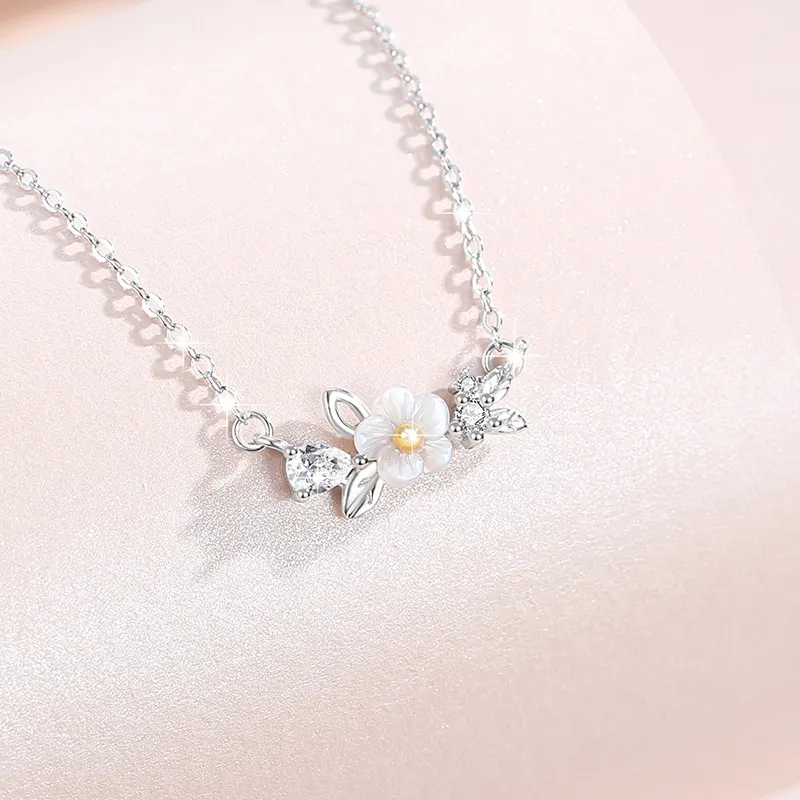Lockstarfy Mother Of Pearl Necklaces Women's-2