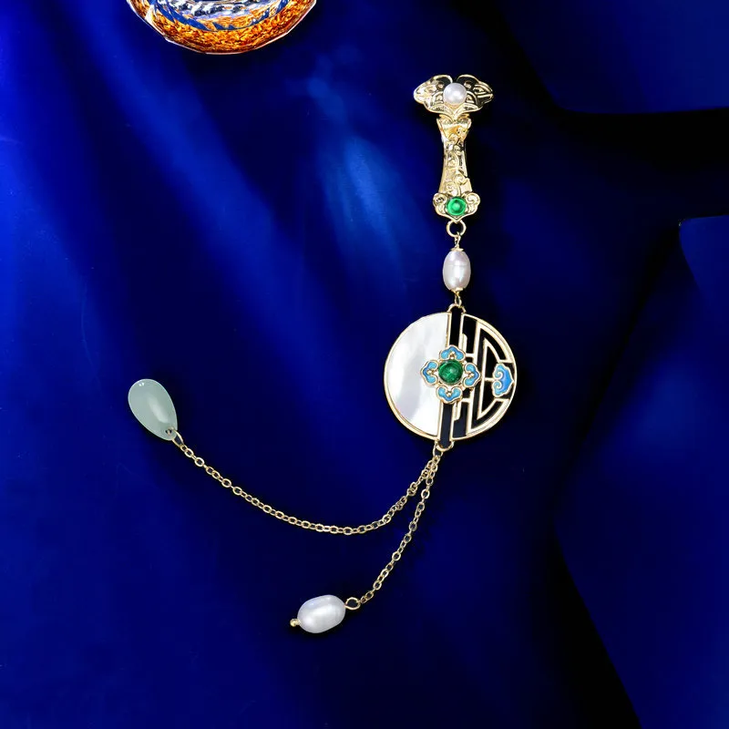 Lockstarfy Mother Of Pearl Brooches Women's-2