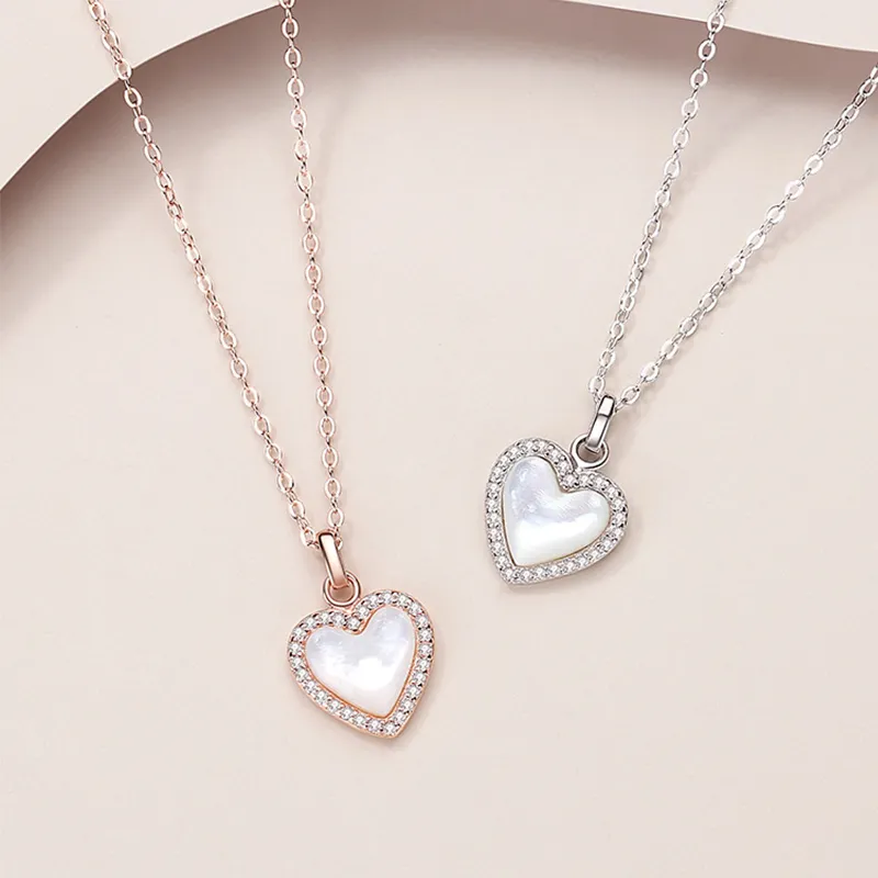 Lockstarfy Mother Of Pearl Necklaces Women's-4