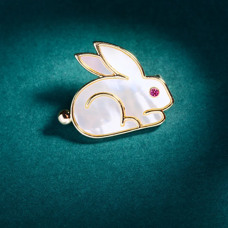 Lockstarfy Mother Of Pearl Brooches Women's-2