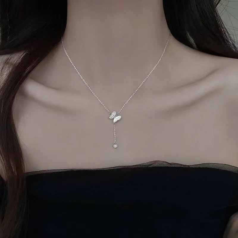 Lockstarfy Mother Of Pearl Necklaces Women's-1