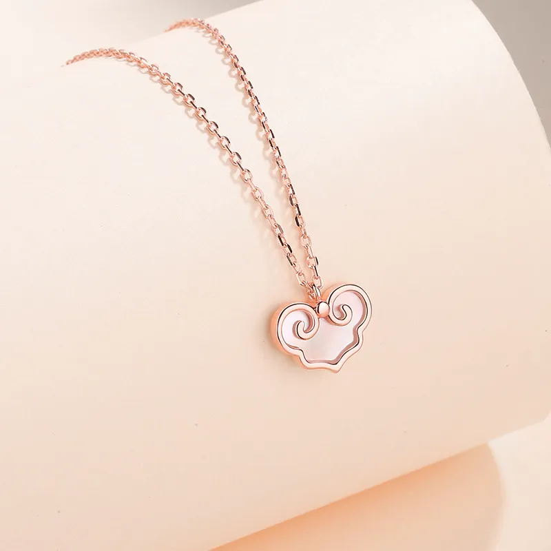 Lockstarfy Mother Of Pearl Necklaces Women's-2