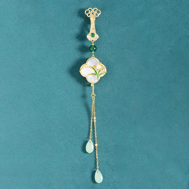 Lockstarfy Mother Of Pearl Brooches Women's-3