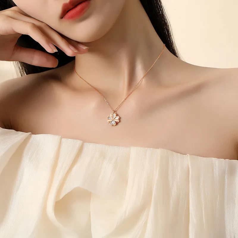 Lockstarfy Mother Of Pearl Necklaces Women's-1