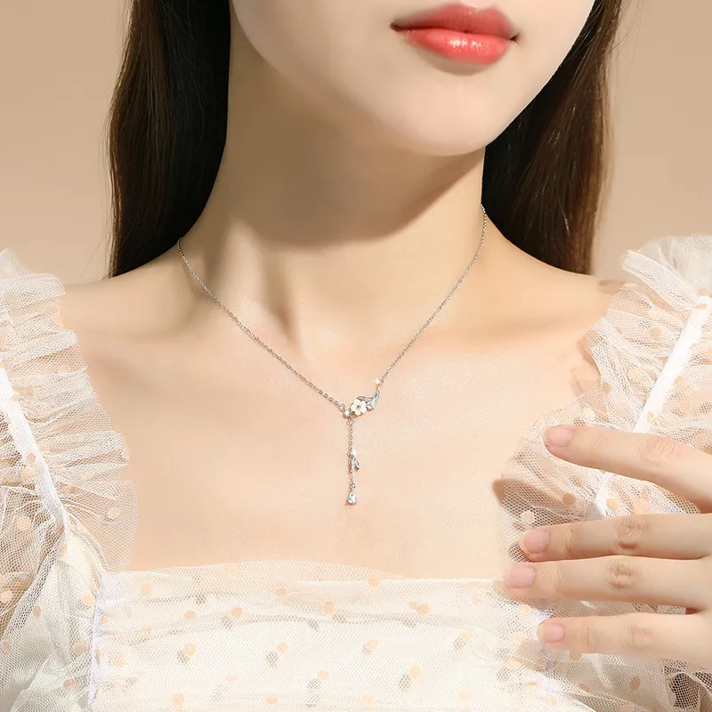 Lockstarfy Mother Of Pearl Necklaces Women's-1