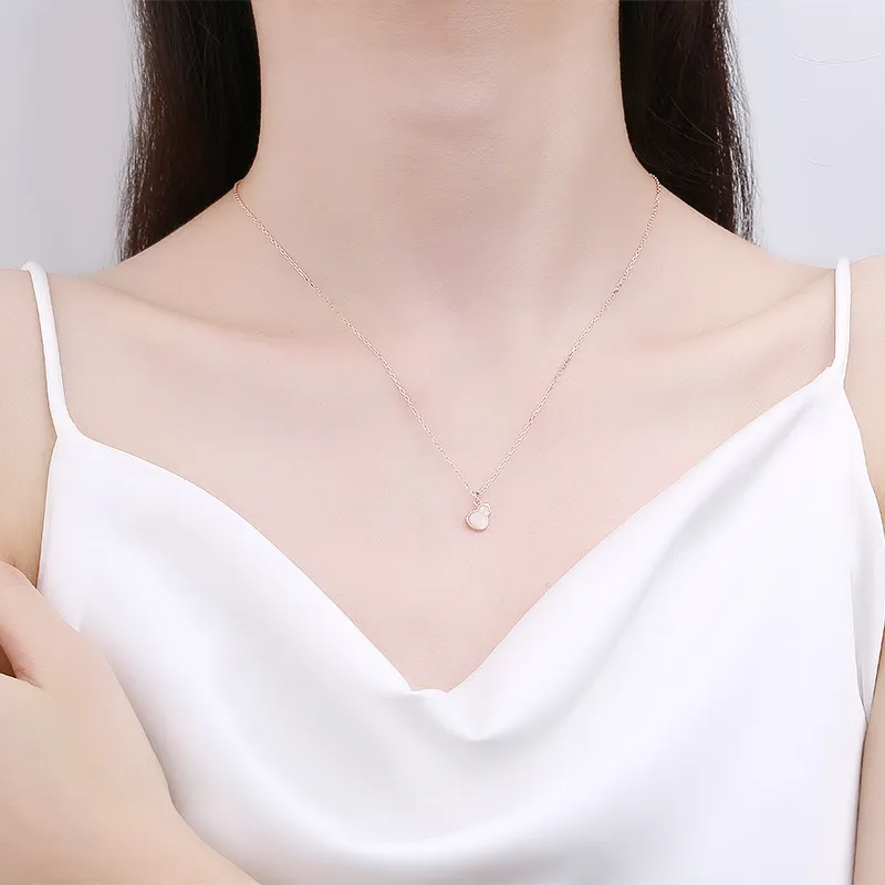 Lockstarfy Mother Of Pearl Necklaces Women's-1