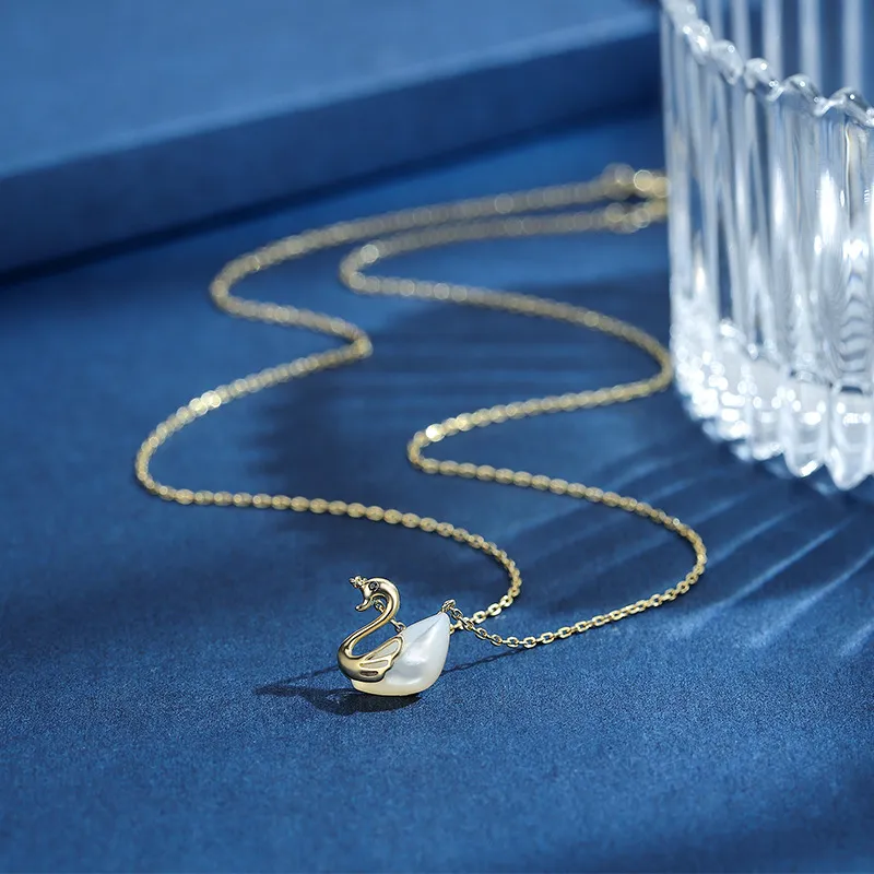 Lockstarfy Mother Of Pearl Necklaces Women's-2