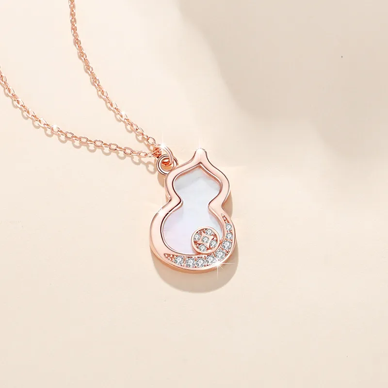 Lockstarfy Mother Of Pearl Necklaces Women's-4