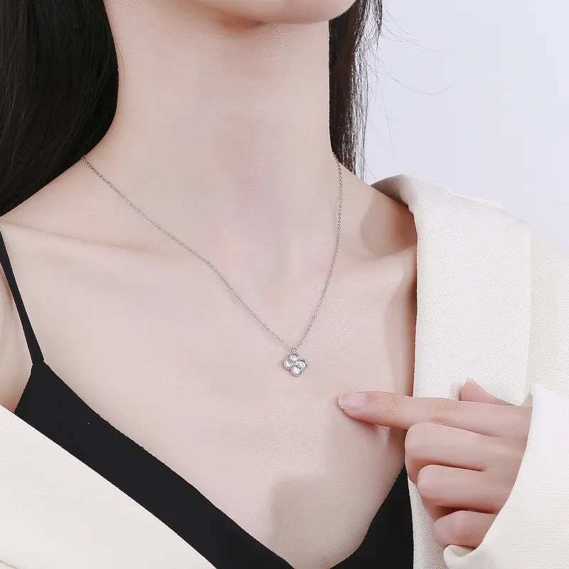 Lockstarfy Mother Of Pearl Necklaces Women's-2