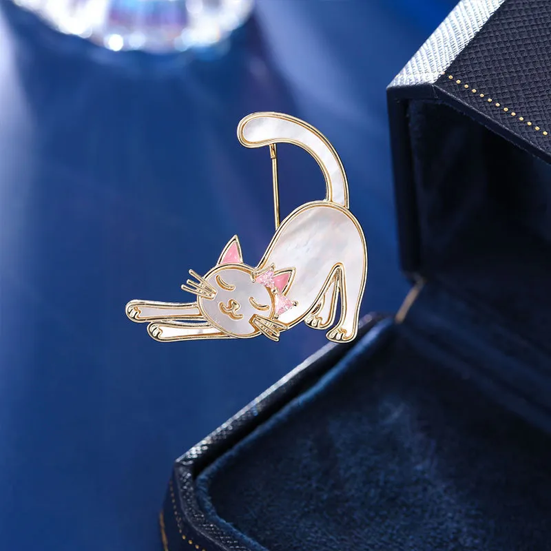 Lockstarfy Mother Of Pearl Brooches Women's-2