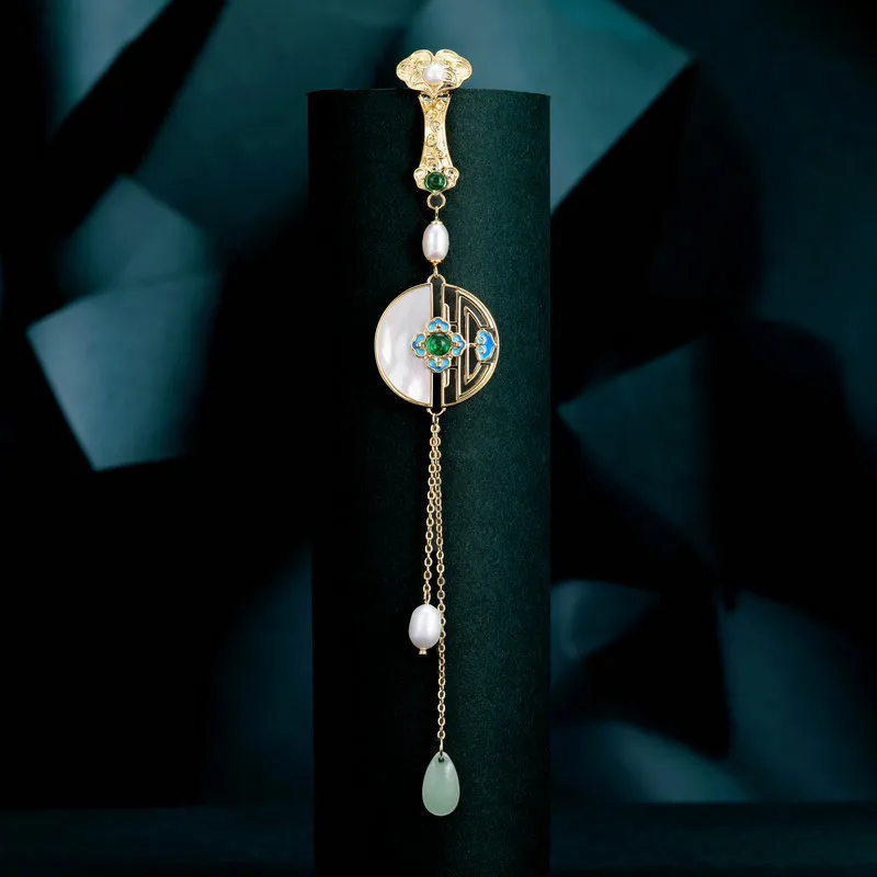Lockstarfy Mother Of Pearl Brooches Women's-4
